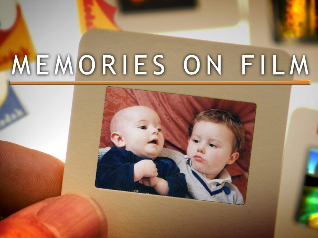 MEMORIES ON FILM SLIDE GRAPHIC